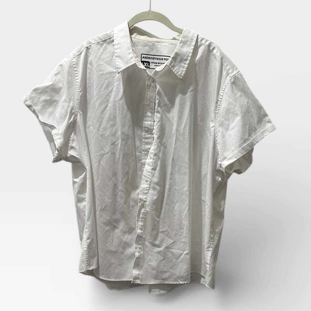 Elegant White Button Down Shirt for Women